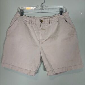Chubbies Boomshakalaka Elastic Chino Shorts-Khaki-Men Size XL